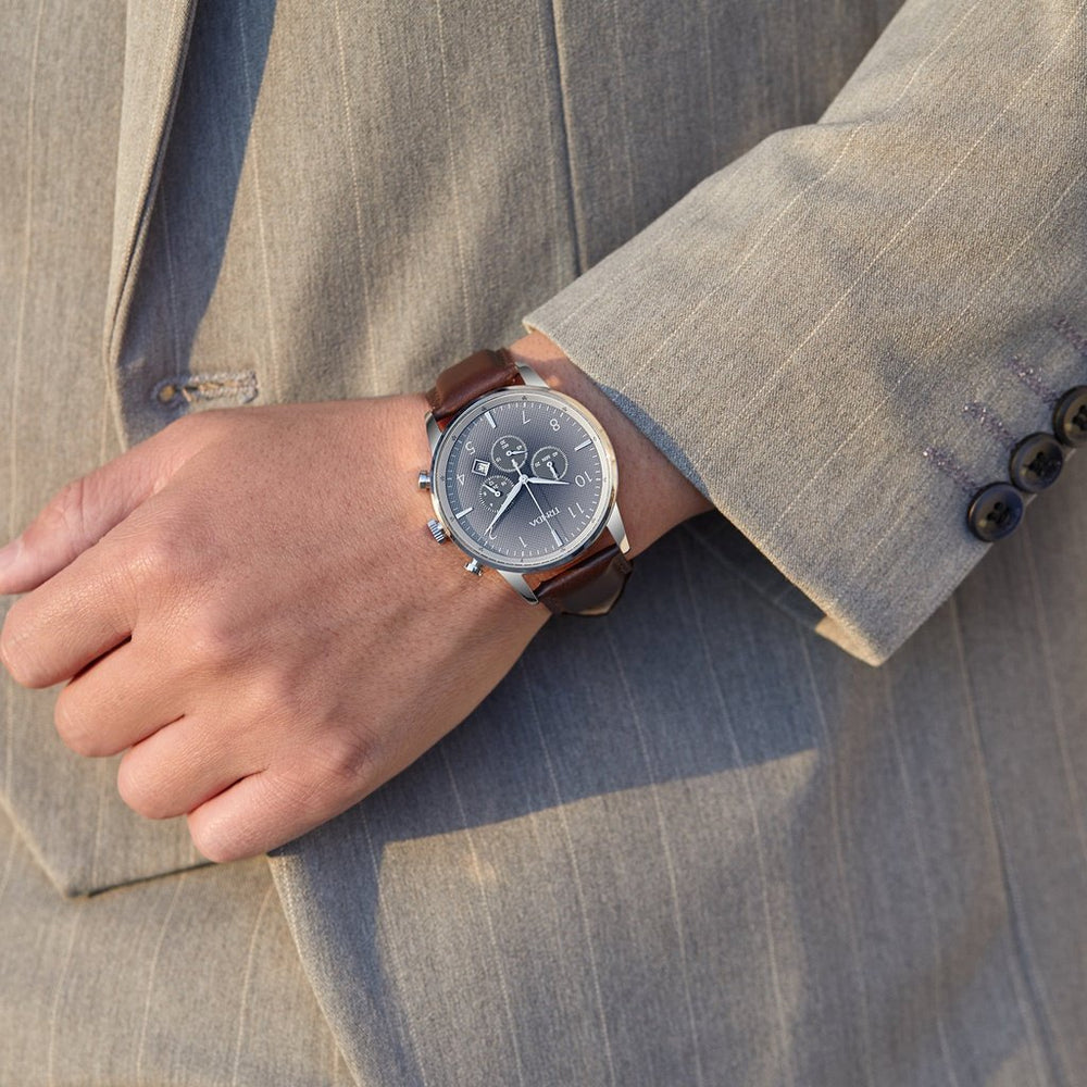 Trnda Men's Stainless Steel Watch, Gray Dial | Trnda43mm by i-watch