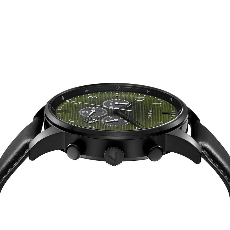 Trnda Men's Stainless Steel Watch, Gradient Seaweed Green | Trn-43blk by i-watch