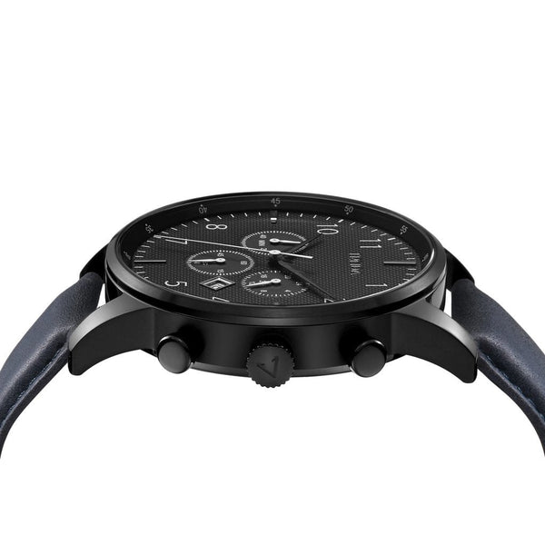 Trnda Men's Stainless Steel Watch, Black Dial | Trnda43blu by i-watch