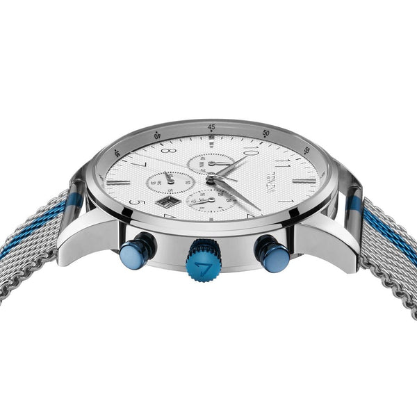 Trnda Men's Stainless Steel Watch, Silver Mesh Band | Trnda43mm by i-watch