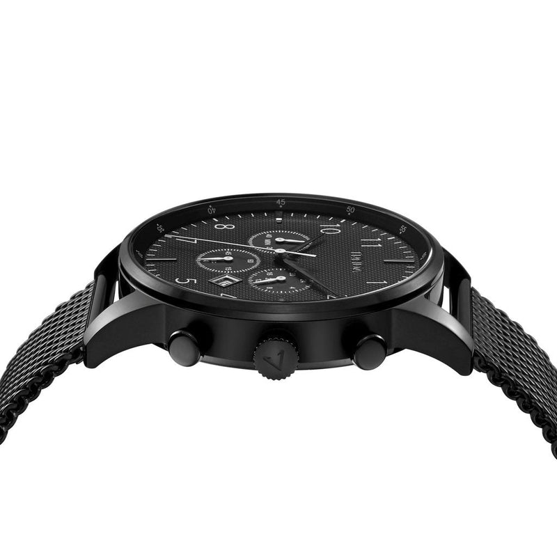 Trnda Men's Stainless Steel Watch, Black Dial | Trnda-Ss43bk by i-watch