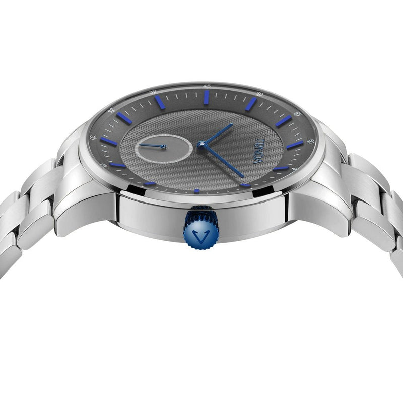 Trnda Men's Stainless Steel Watch, Silver Dial | Tsw43silver by i-watch