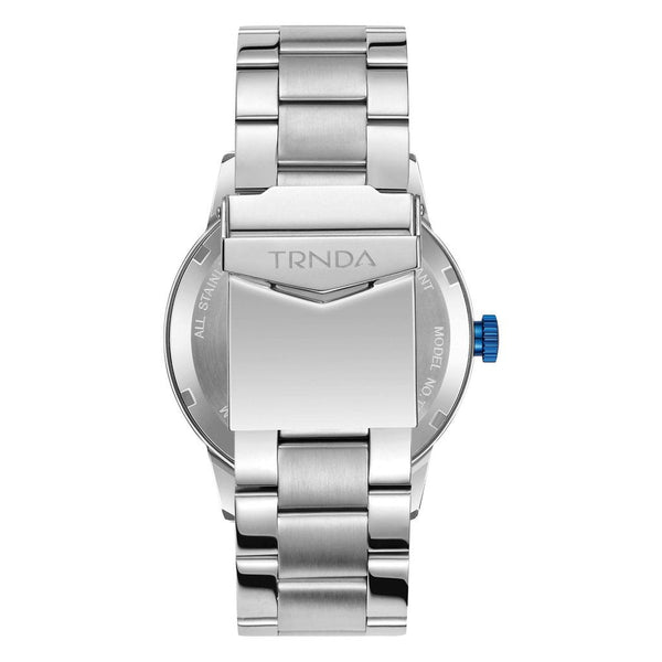 Trnda Men's Stainless Steel Watch, Silver Dial | Tsw43silver by i-watch