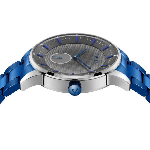 Trnda Men's Stainless Steel Watch, Blue Band | Trnda-Ss43b by i-watch