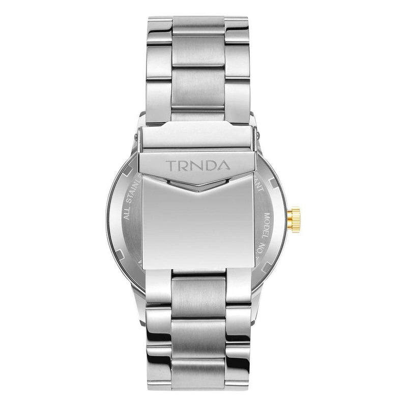 Trnda Men's Stainless Steel Watch, Gradient Gray Dial | Trn-Ss43g by i-watch