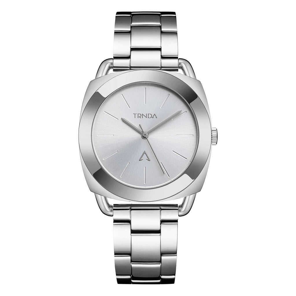 Trnda Women's Stainless Steel Watch, Silver Dial | Trnda-Ss35 by i-watch