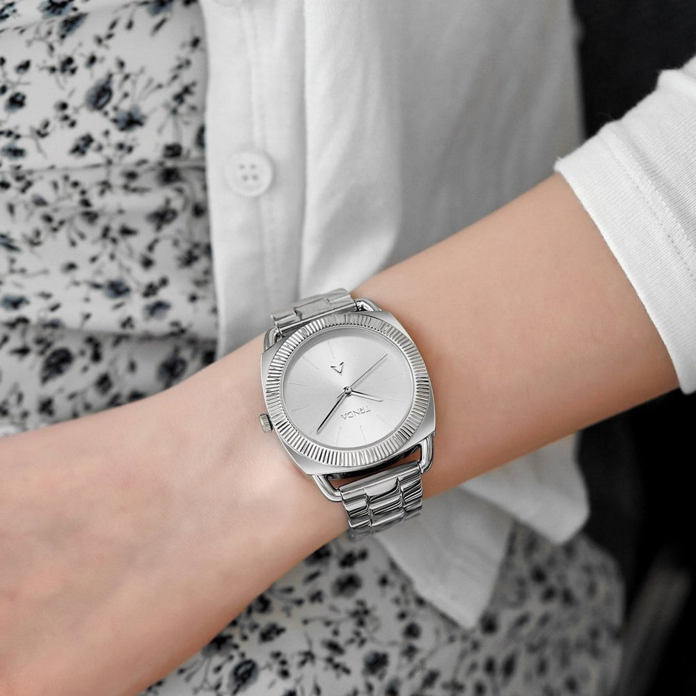 Trnda Women's Stainless Steel Watch, Silver Dial | Trnda-Ss35.8 by i-watch