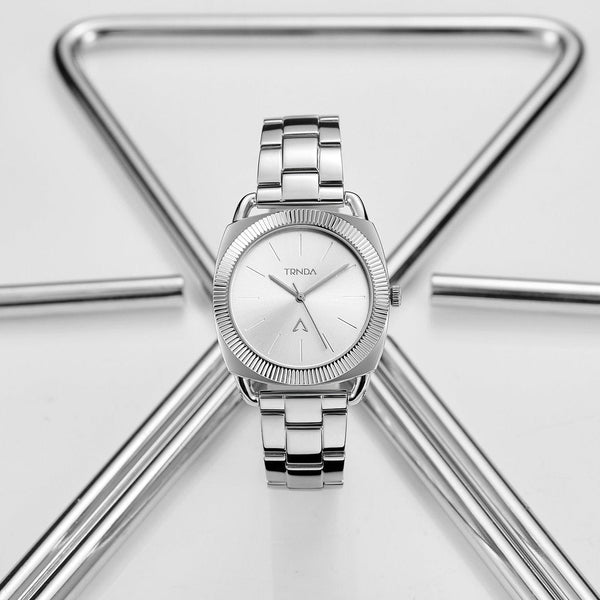 Trnda Women's Stainless Steel Watch, Silver Dial | Trnda-Ss35.8 by i-watch
