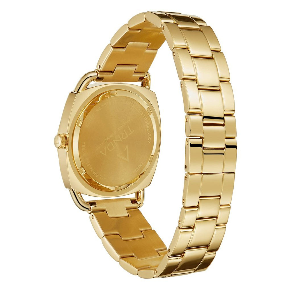 Trnda Women's Gold Stainless Steel Watch, Gold Dial | Trnda35.8 by i-watch