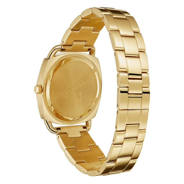 Trnda Women's Gold Stainless Steel Watch, Gold Dial | Trnda35.8 by i-watch