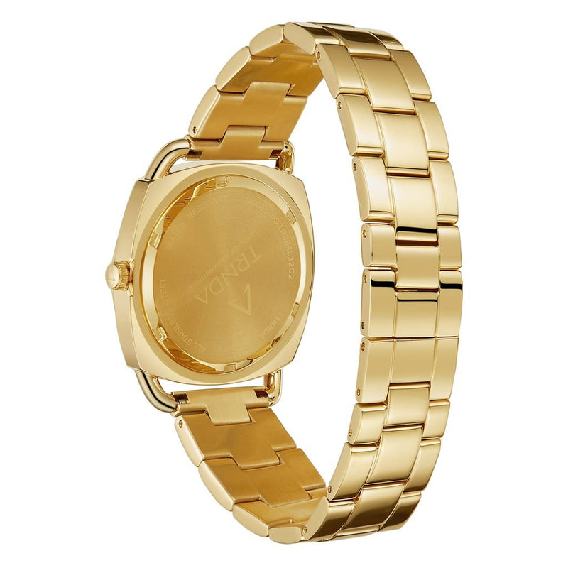 Trnda Women's Gold Stainless Steel Watch, Gold Dial | Trnda35.8 by i-watch