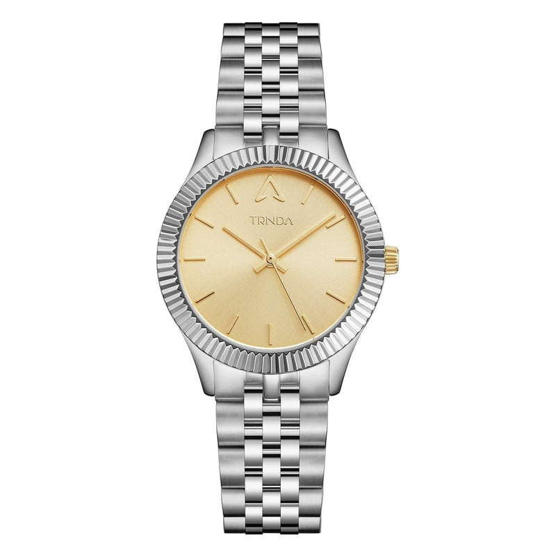 Trnda Women's Stainless Steel Watch, Gold Dial | Tr32mm by i-watch
