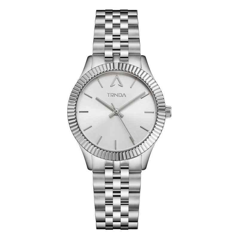 Trnda Women's Stainless Steel Watch, Silver Dial | Tr32mmss by i-watch