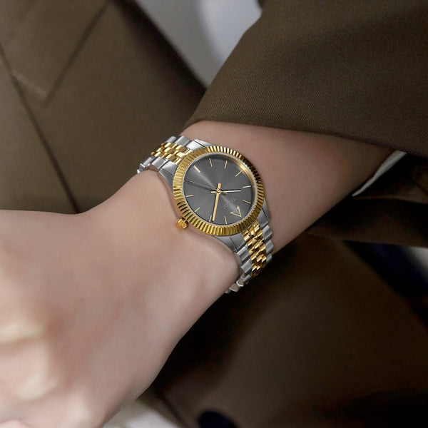 Trnda Women's Stainless Steel Watch, Gray Dial | Trn-Ss32mm by i-watch