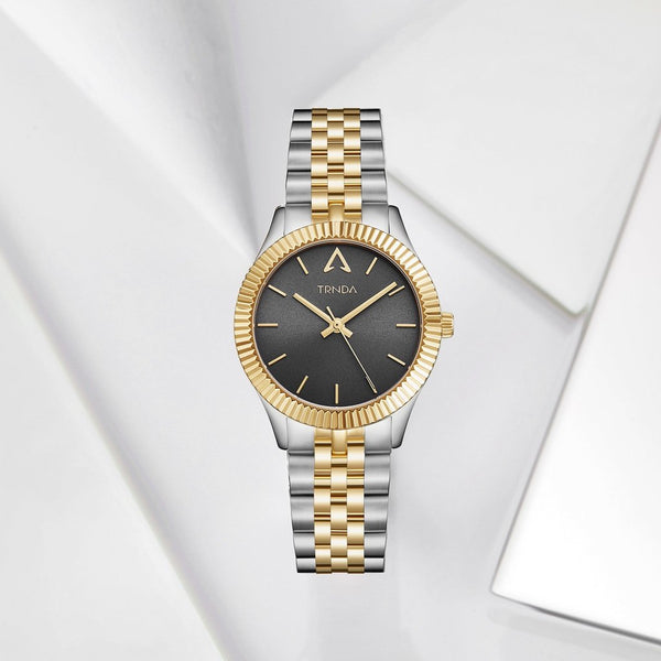 Trnda Women's Stainless Steel Watch, Gray Dial | Trn-Ss32mm by i-watch