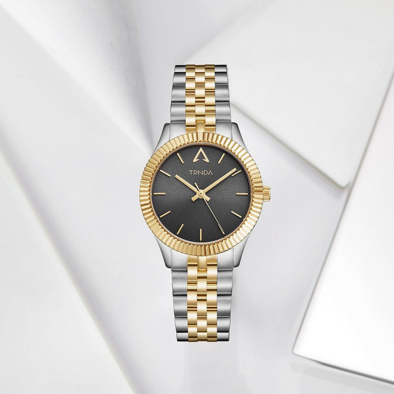 Trnda Women's Stainless Steel Watch, Gray Dial | Trn-Ss32mm by i-watch