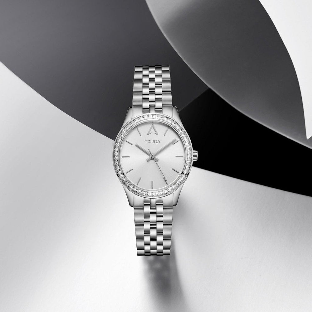 Trnda Women's Stainless Steel Watch, Silver Dial | Trnda32mm by i-watch