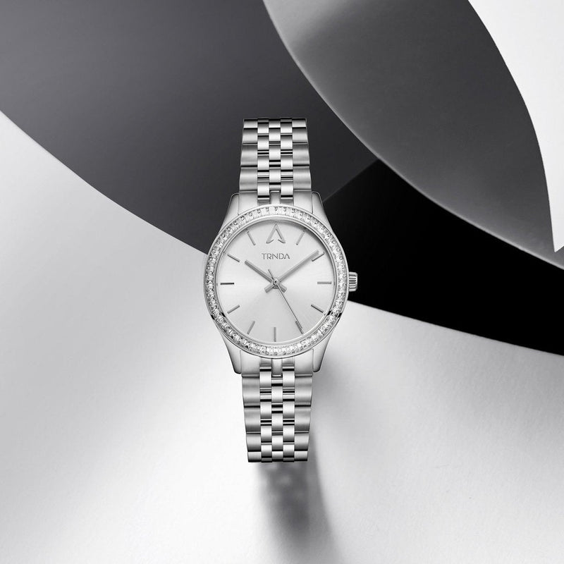 Trnda Women's Stainless Steel Watch, Silver Dial | Trnda32mm by i-watch