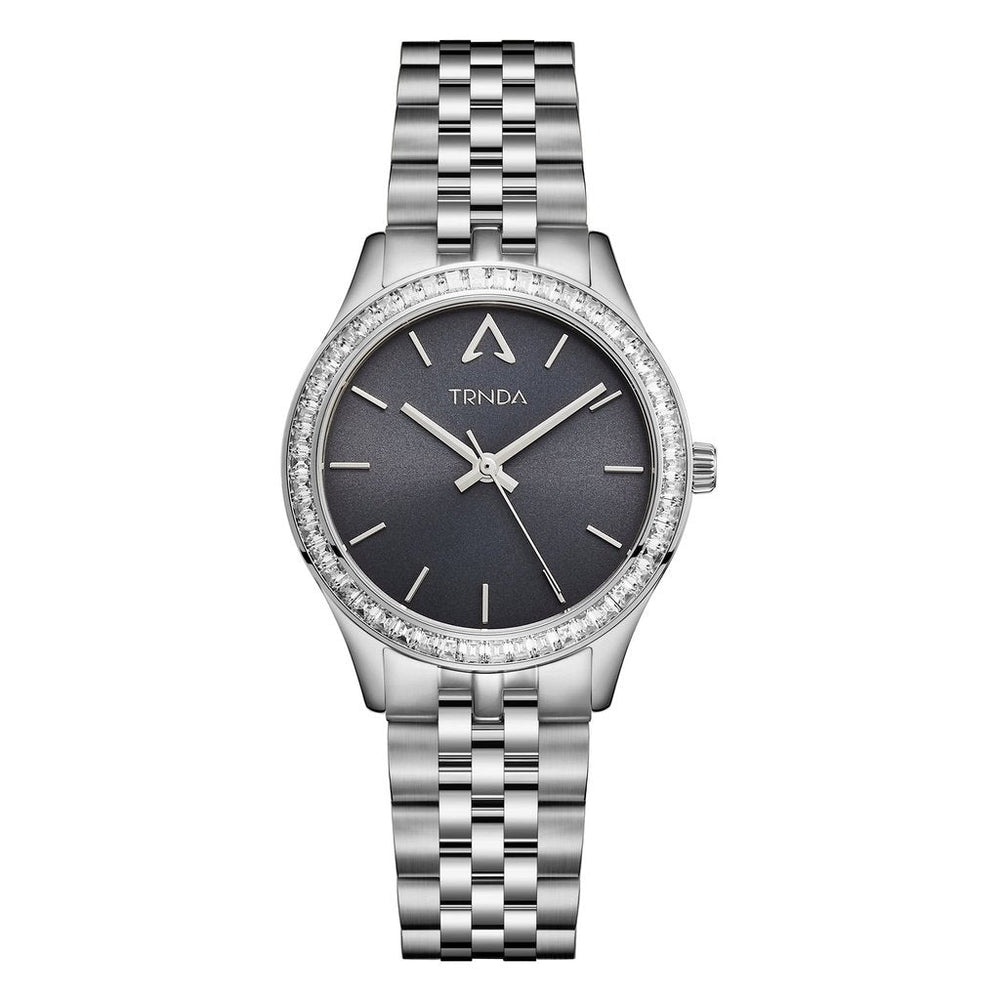 Trnda Women's Stainless Steel Watch, Gray Dial | Trn-Ss32-Gd by i-watch