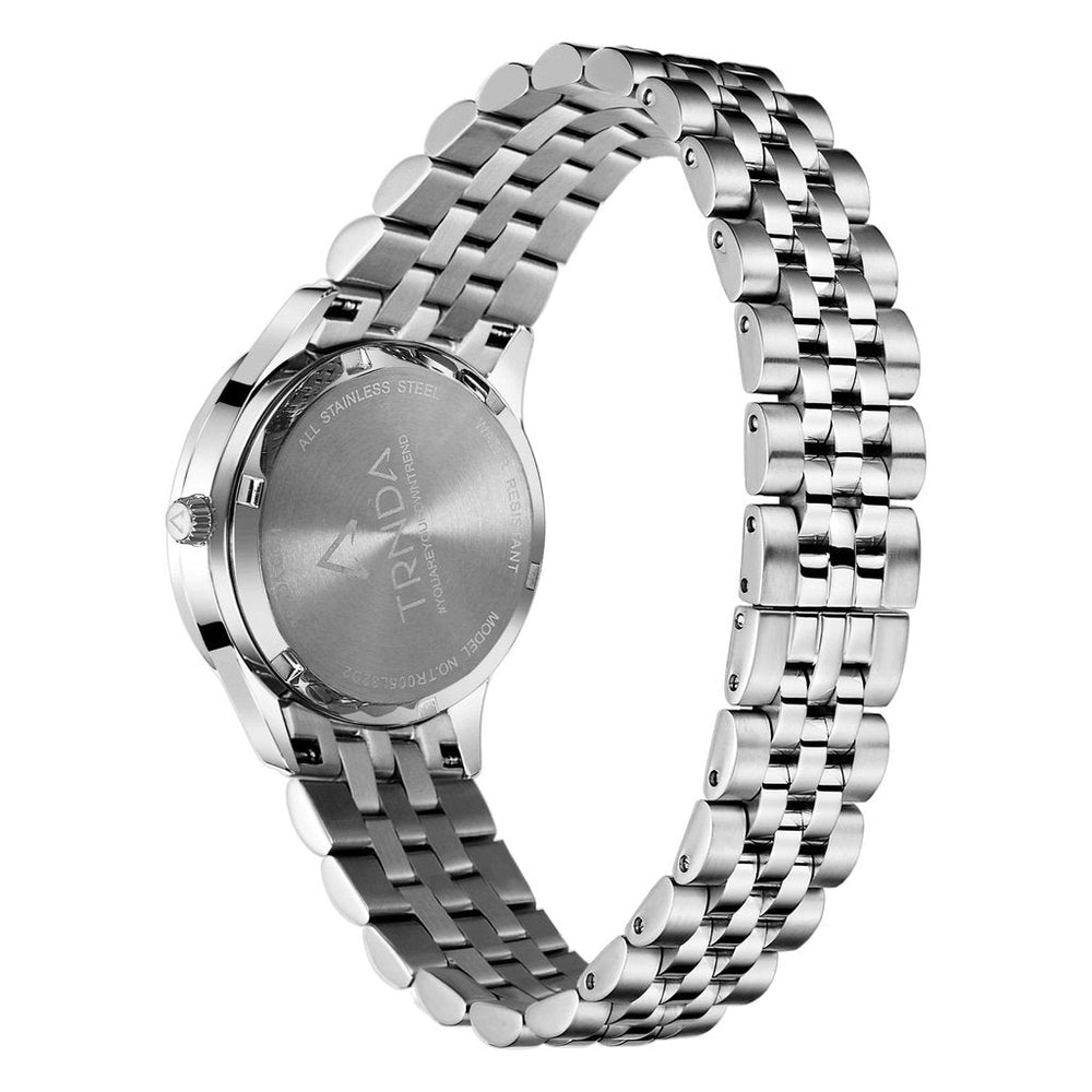 Trnda Women's Stainless Steel Watch, Gray Dial | Trn-Ss32-Gd by i-watch