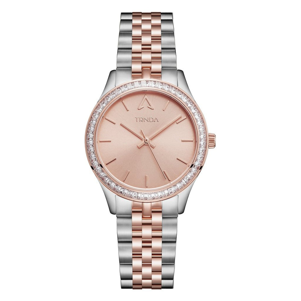 Trnda Women's Stainless Steel Watch, Rose Gold Dial | Tr32mm by i-watch