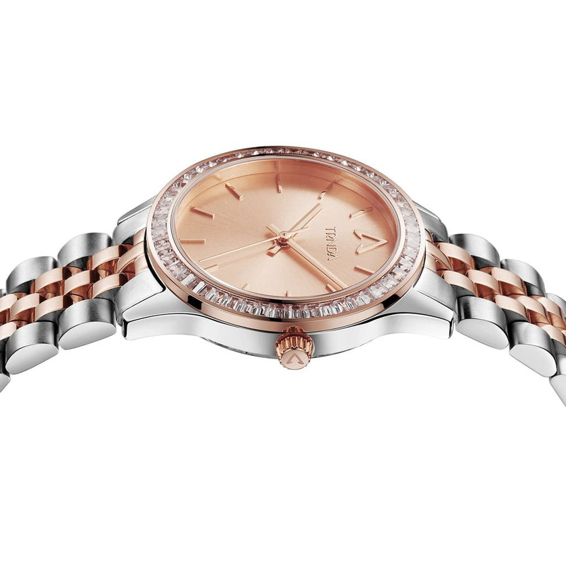 Trnda Women's Stainless Steel Watch, Rose Gold Dial | Tr32mm by i-watch