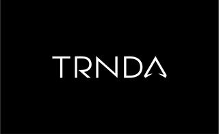 TRNDA logo on black background