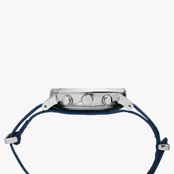 Timex Unisex Blue Fabric Watch, White Dial | Tw2r27000 by i-watch