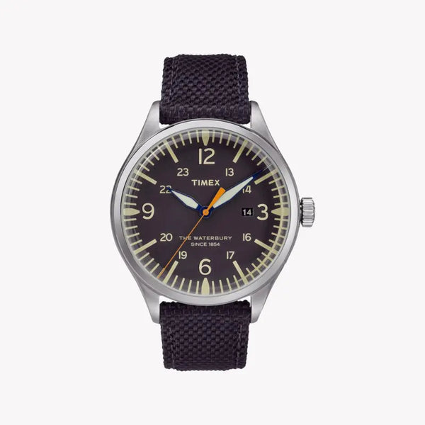 Timex Men's Black Fabric Watch, Black Dial | Tw2r38500 by i-watch