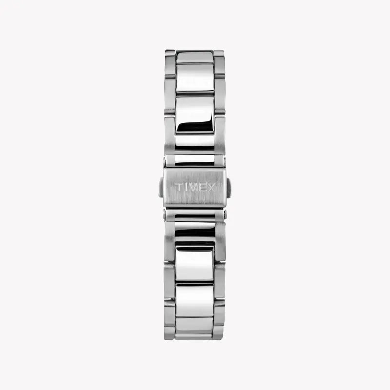 Timex Men's Silver Stainless Steel Watch, Black Dial | Tw2r38700 by i-watch