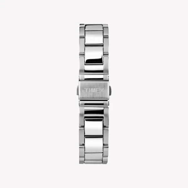 Timex Men's Silver Stainless Steel Watch, Black Dial | Tw2r38700 by i-watch