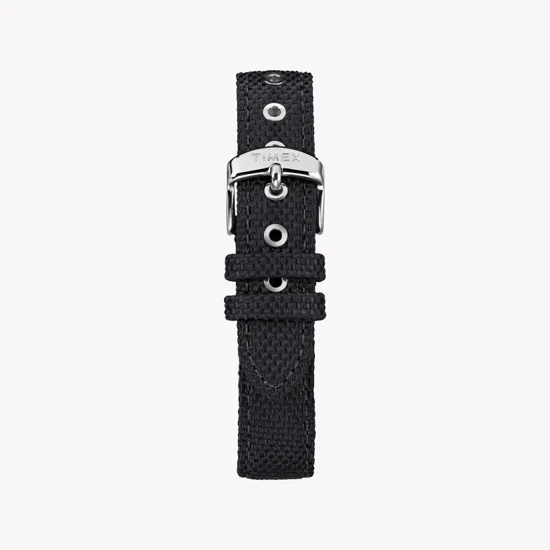 Timex Unisex Black Fabric Watch, Silver Stainless Steel Case | Tw2r38800 by i-watch