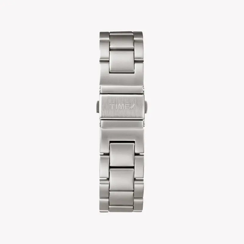 Timex Men's Silver Stainless Steel Watch, Blue Dial | Tw2r46000