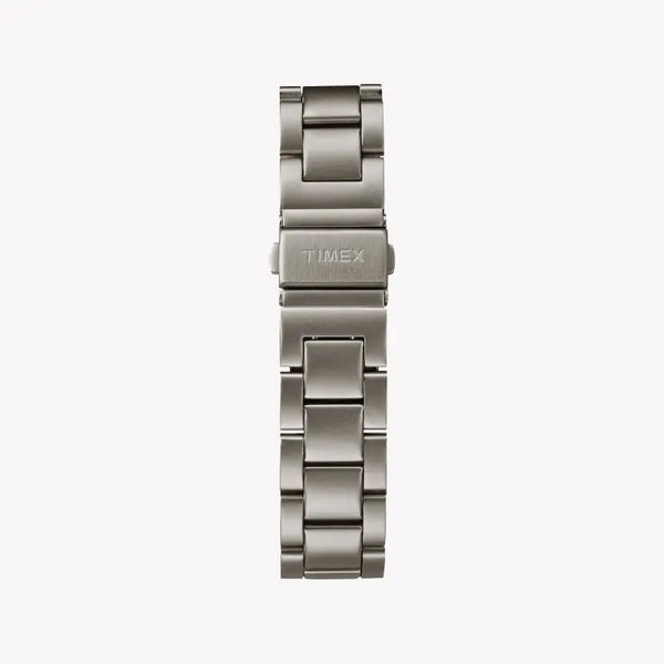 Timex Men's Gray Stainless Steel Watch, Black Dial | Tw2r47700
