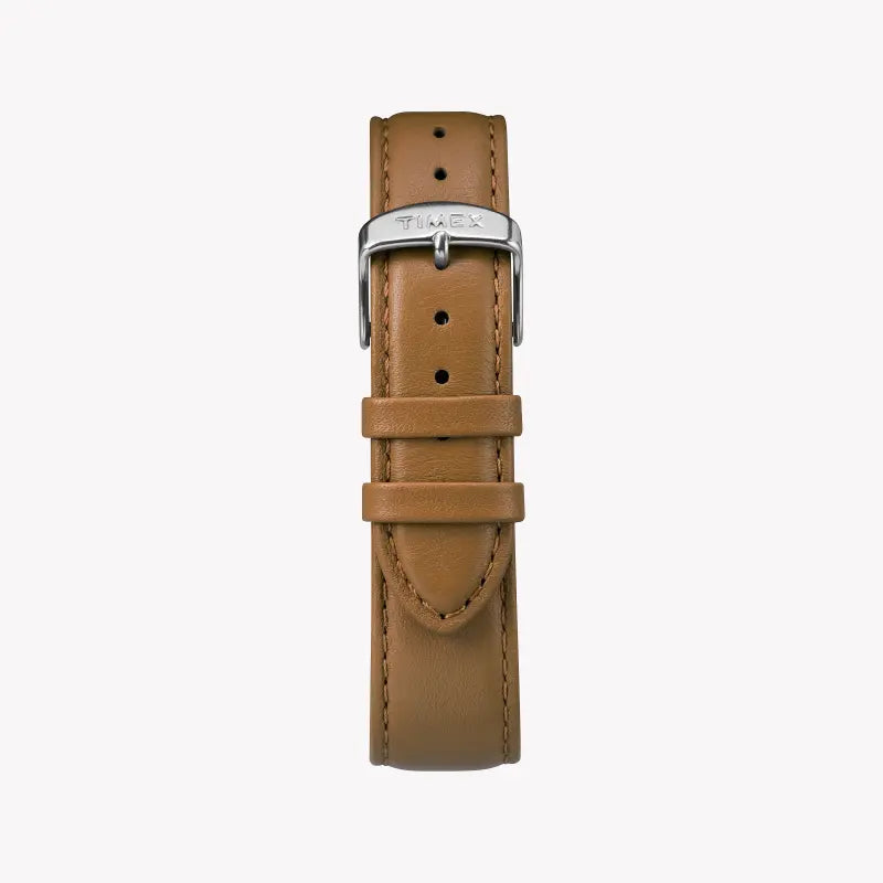 Timex Men's Brown Leather Watch, Gray Dial | Tw2r49700 by i-watch