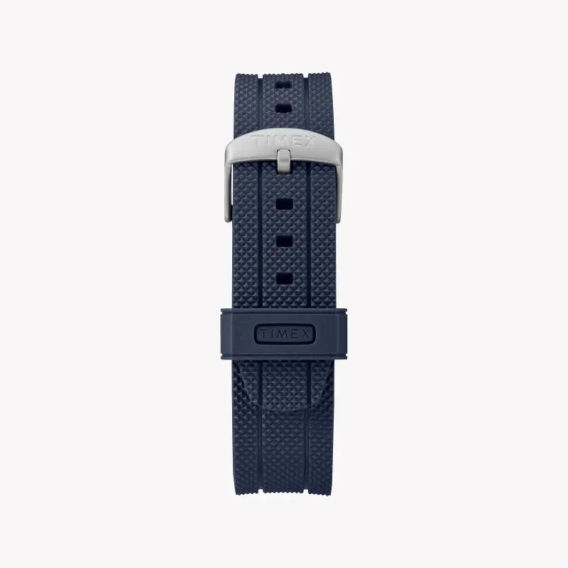Timex Men's Blue Silicone Watch, Brass Case | Tw2r60700 by i-watch