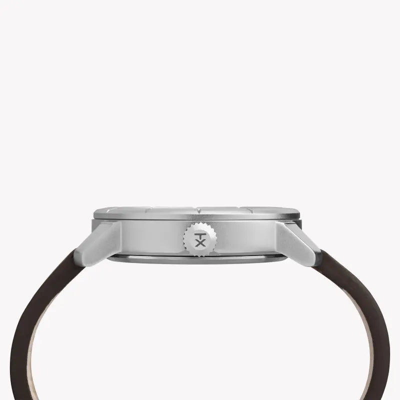 Timex Tw2r64200 City Casual Mod 44mm - Elegant Blue Dial & Brown Leather Men's Watch