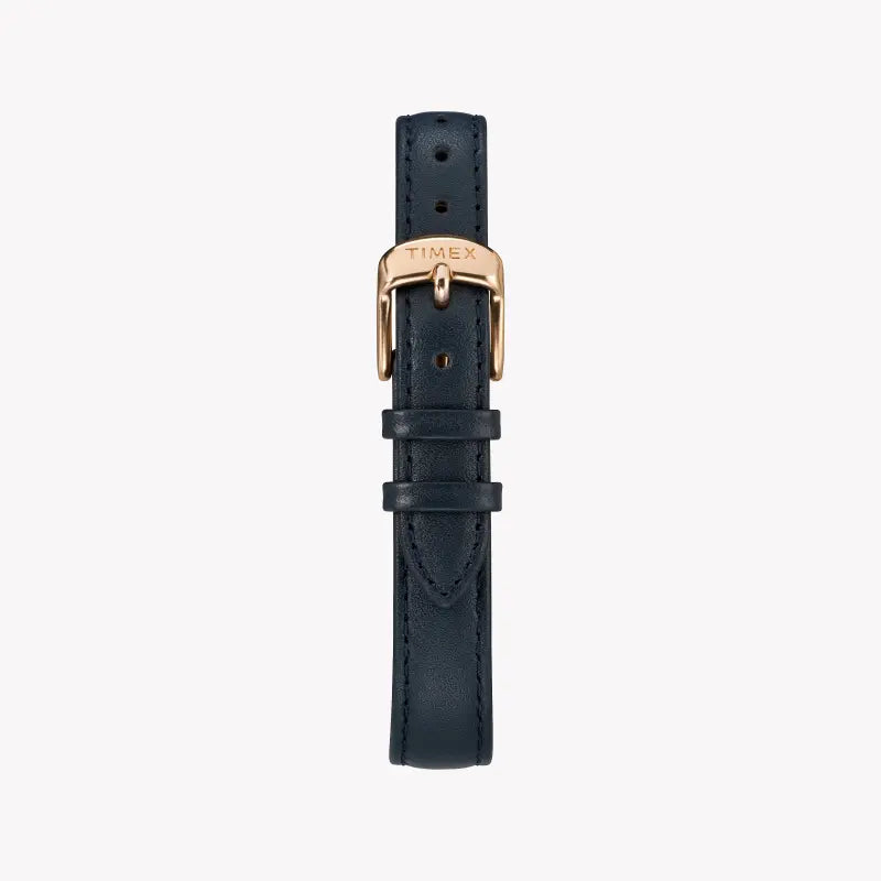 Timex Women's Blue Leather Watch, Blue Dial | TW2R66700