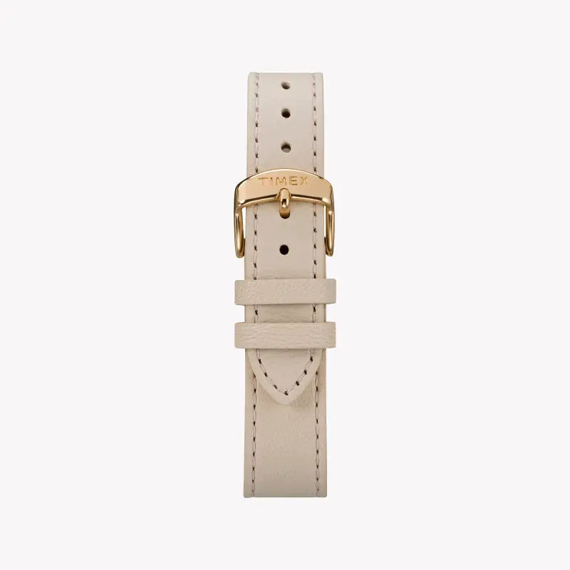 Timex Women's White Leather Watch, Off White Dial | Tw2r70500 by i-watch
