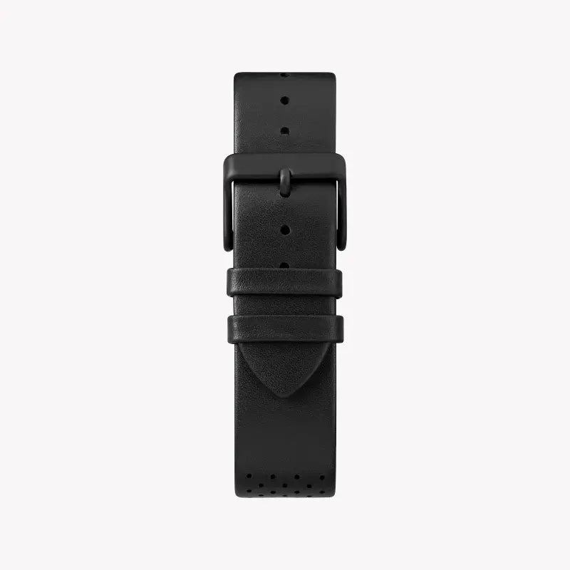 TIMEX Essential Collection Fairfield TW2R79800 - ساعة رجالية كلاسيكية من الجلد باللون الأسود مع إضاءة ليلية من INDIGLO