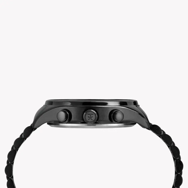 Timex Men's Black Stainless Steel Watch, Black Dial | Tw2r88600