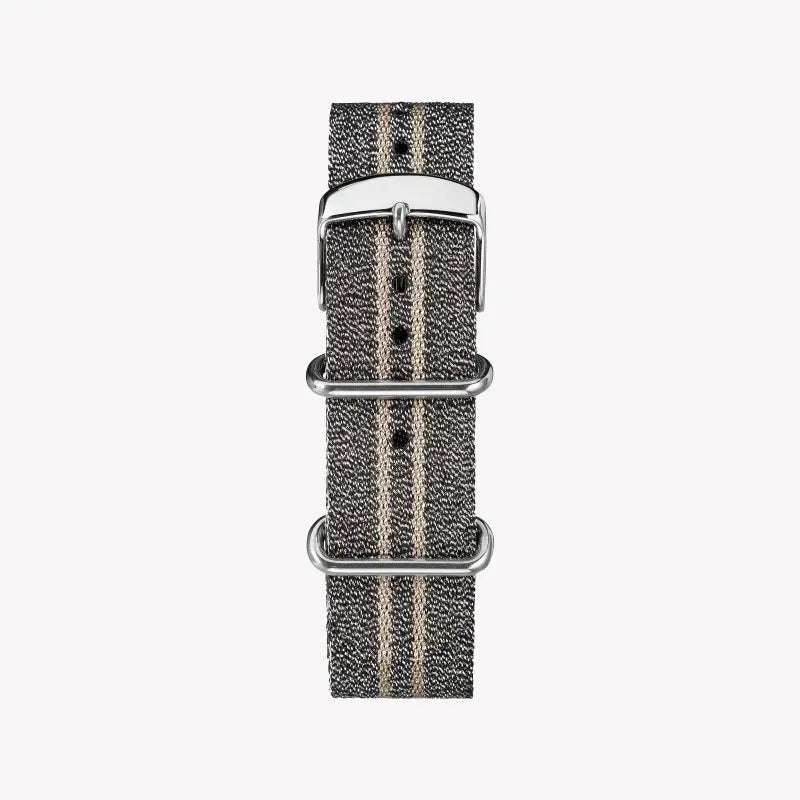 Timex Women's Blue Fabric Watch, White Dial | TW2R92200