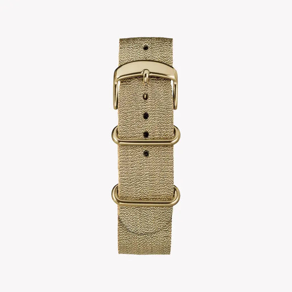 Timex Women's Gold Fabric Watch, Off White Dial | Tw2r92300 by i-watch