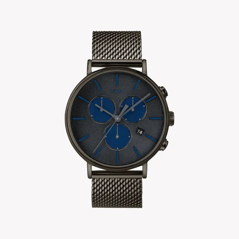 Timex Men's Gray Stainless Steel Watch, Gray Dial | TW2R98000