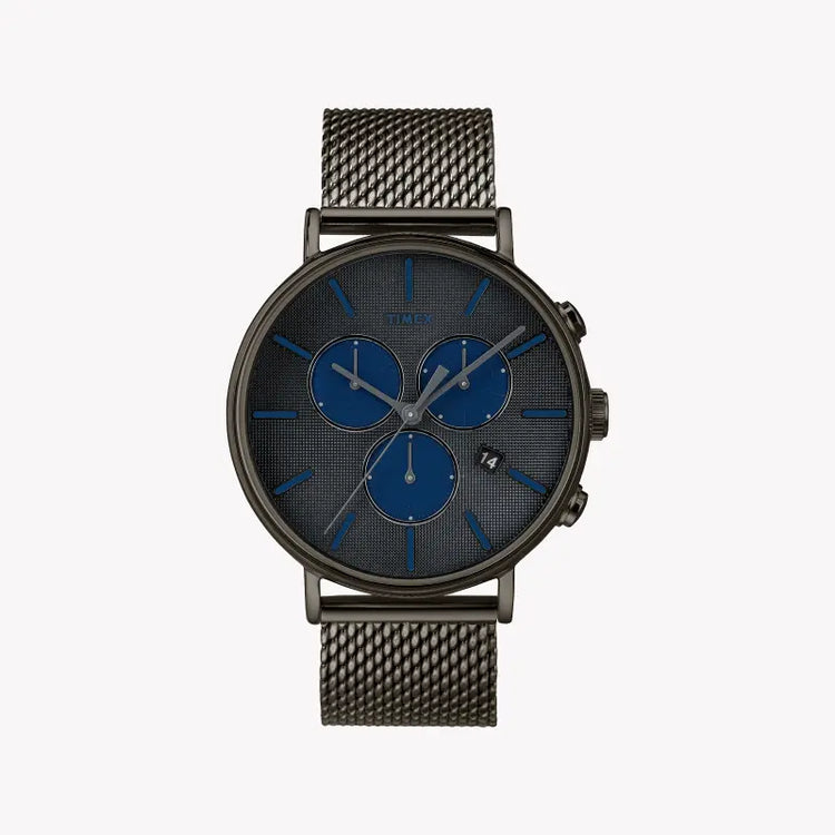 Timex Men's Gray Stainless Steel Watch, Gray Dial | TW2R98000