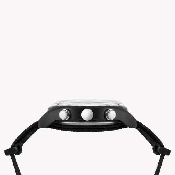 Timex Men's Black Fabric Watch, Stainless Steel Case | Tw2t29700