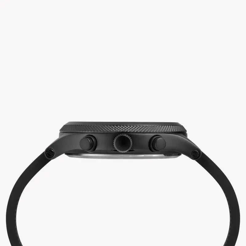 Timex Men's Black Silicone Watch, Brass Case | TW2T33100