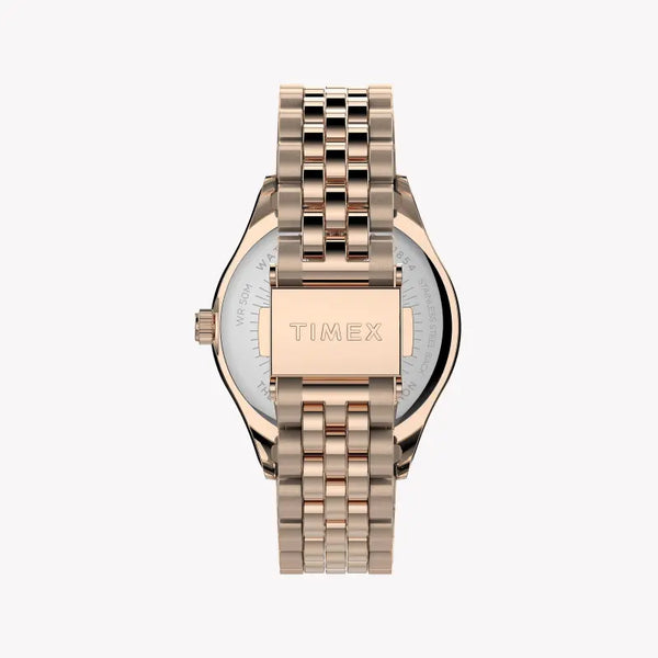 Timex Women's Rose Gold Stainless Steel Watch, 34mm | Tw2t86800 by i-watch