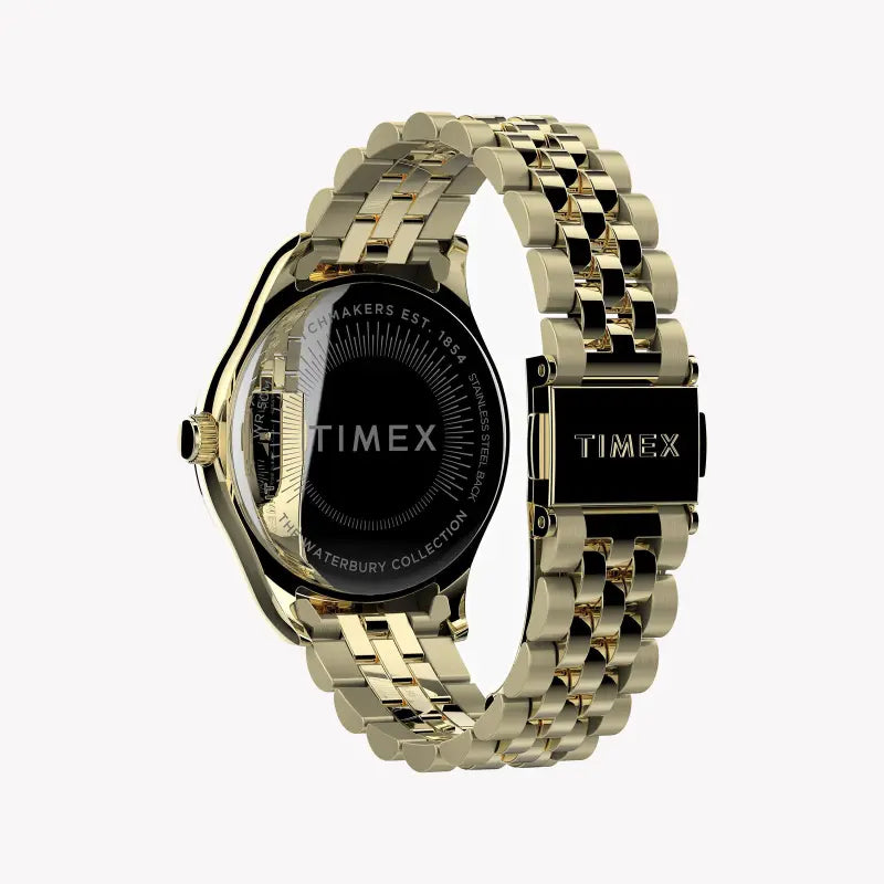 Timex Women's Gold Stainless Steel Watch, Gold Dial | Tw2t86900 by i-watch