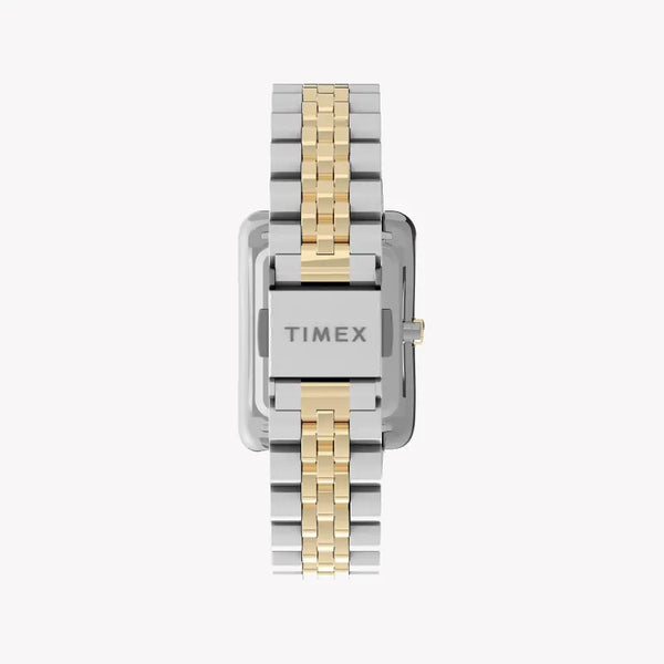 Timex Women's Watch With Silver Brass Case And Silver & Gold Stainless Steel Band by i-watch